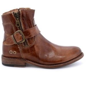 New Bed StU Becca Boots Booties Tan Rustic 10
